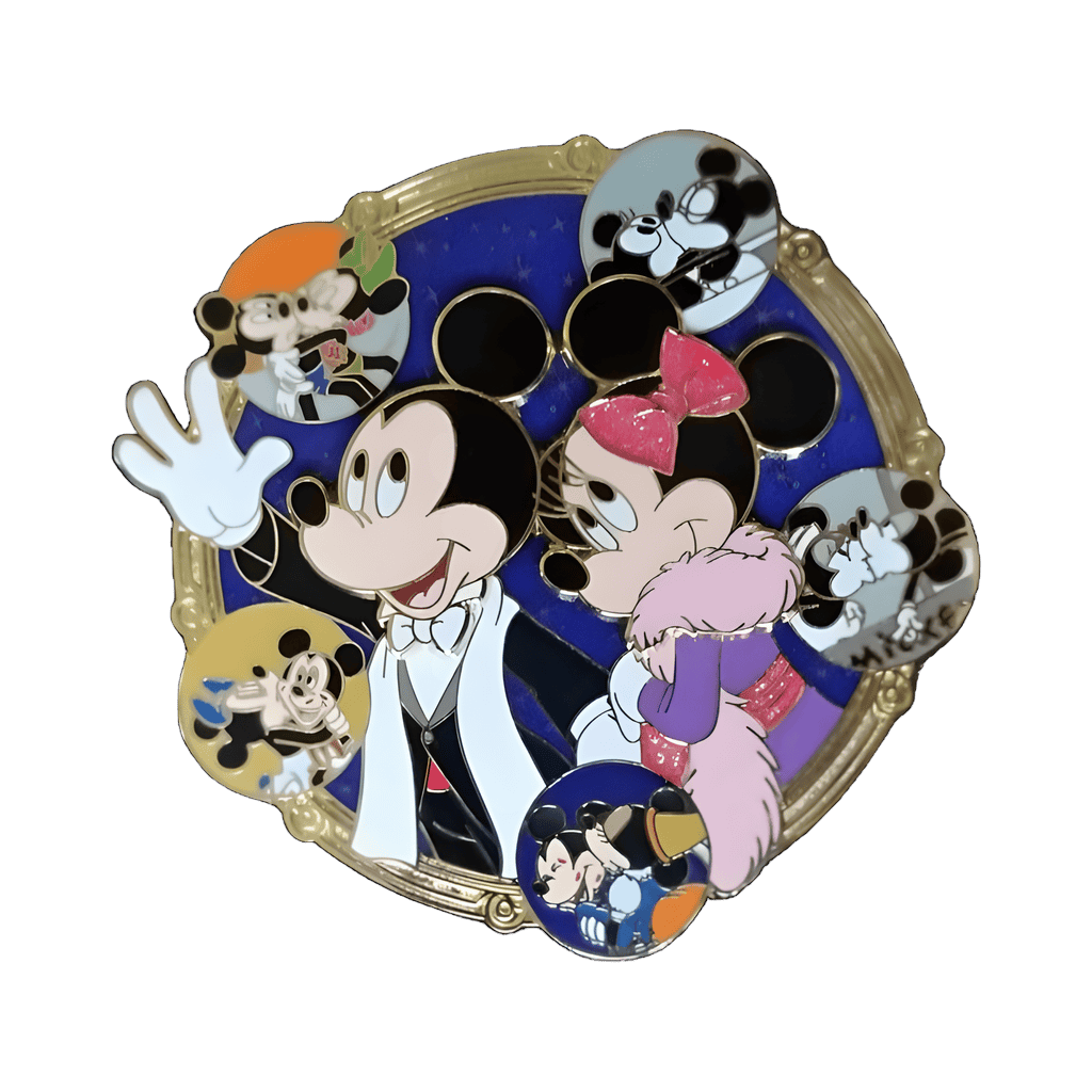 Best Couple (Mickey and Minnie Through the Years) Disney pin