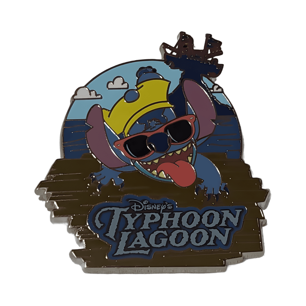 Stitch at Typhoon Lagoon Disney pin