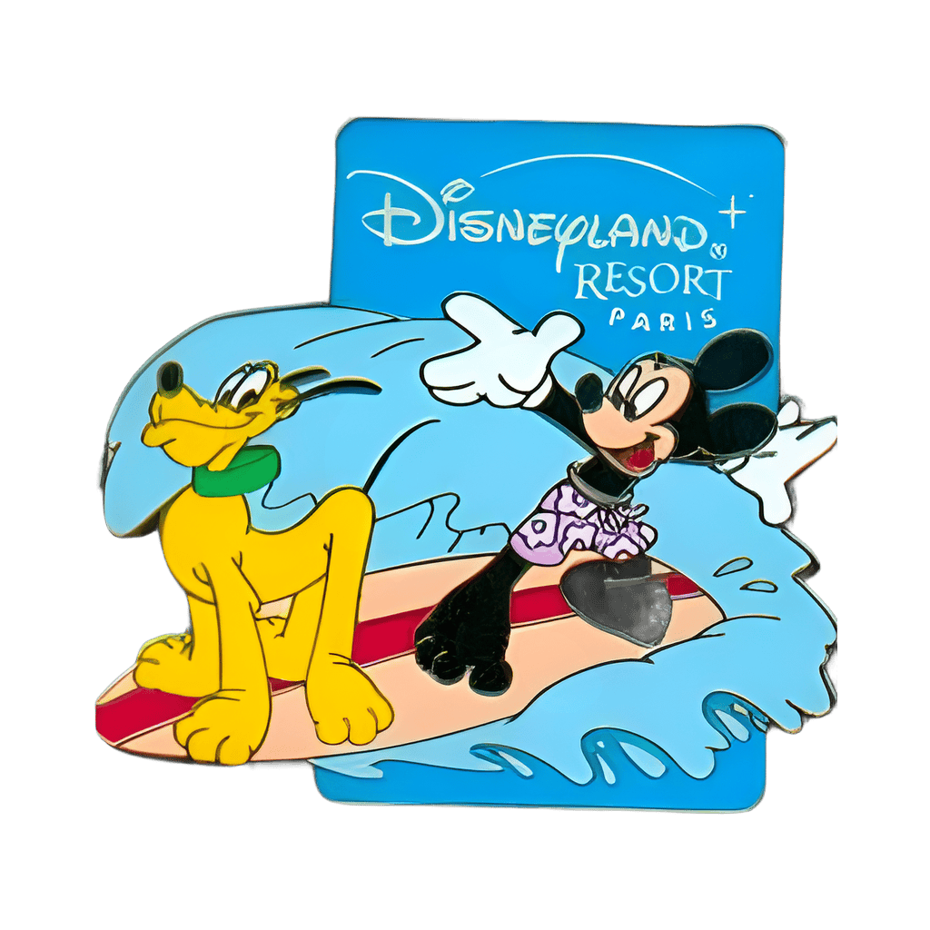 Mickey Mouse Surfing Disney pin