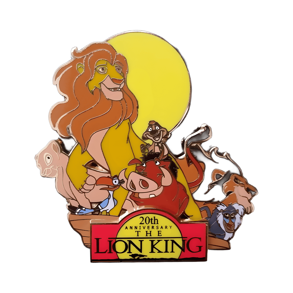 Lion King 20th Anniversary Disney pin