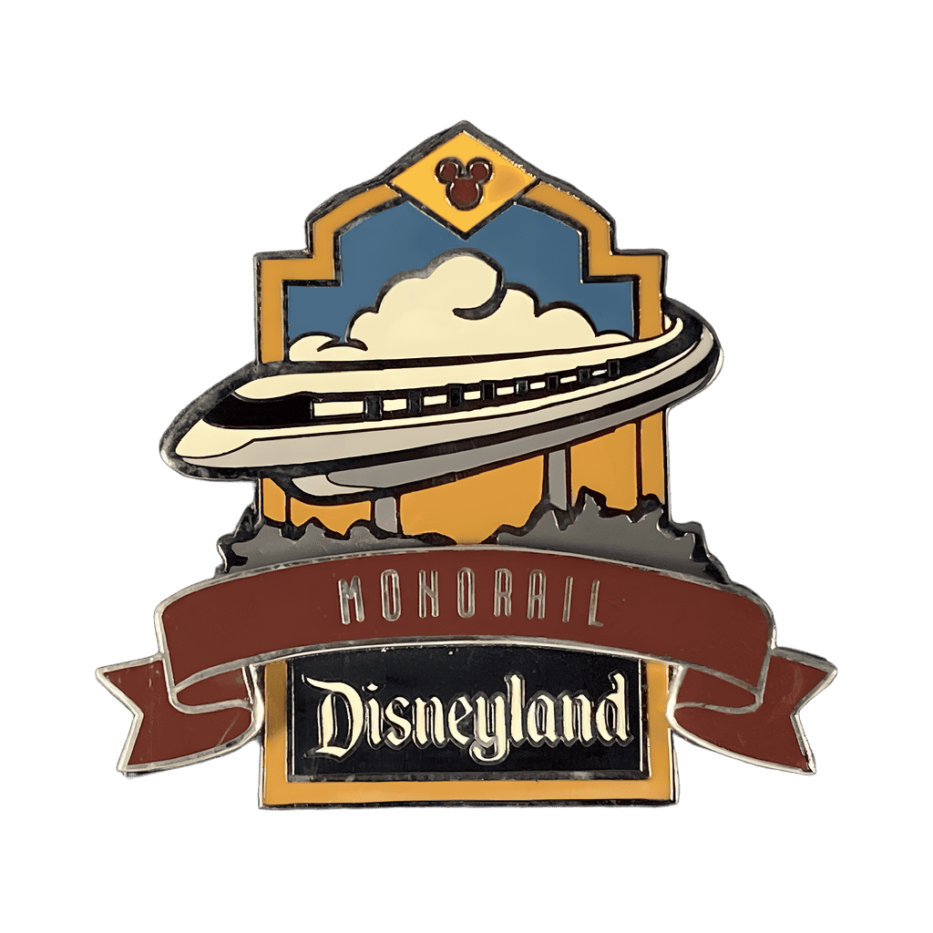 Monorail Disney pin