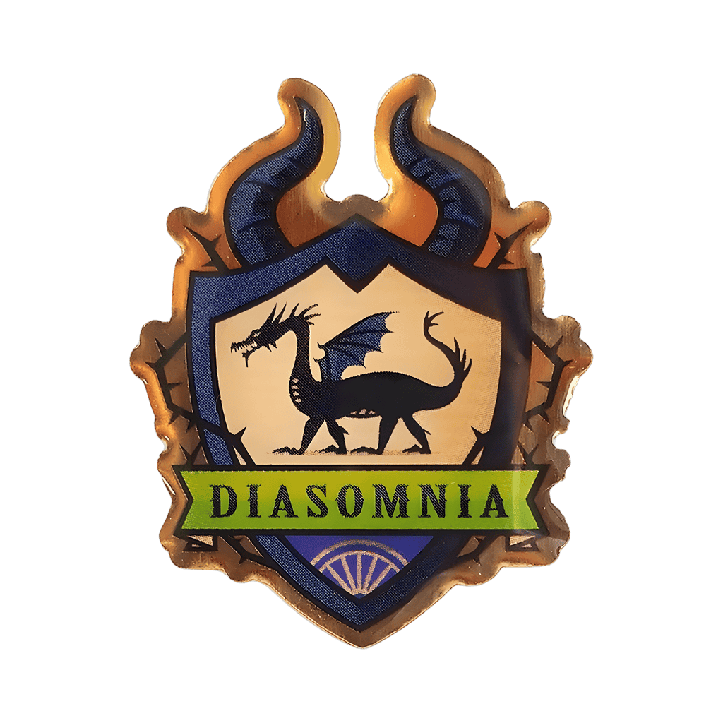 Diasomnia Disney pin