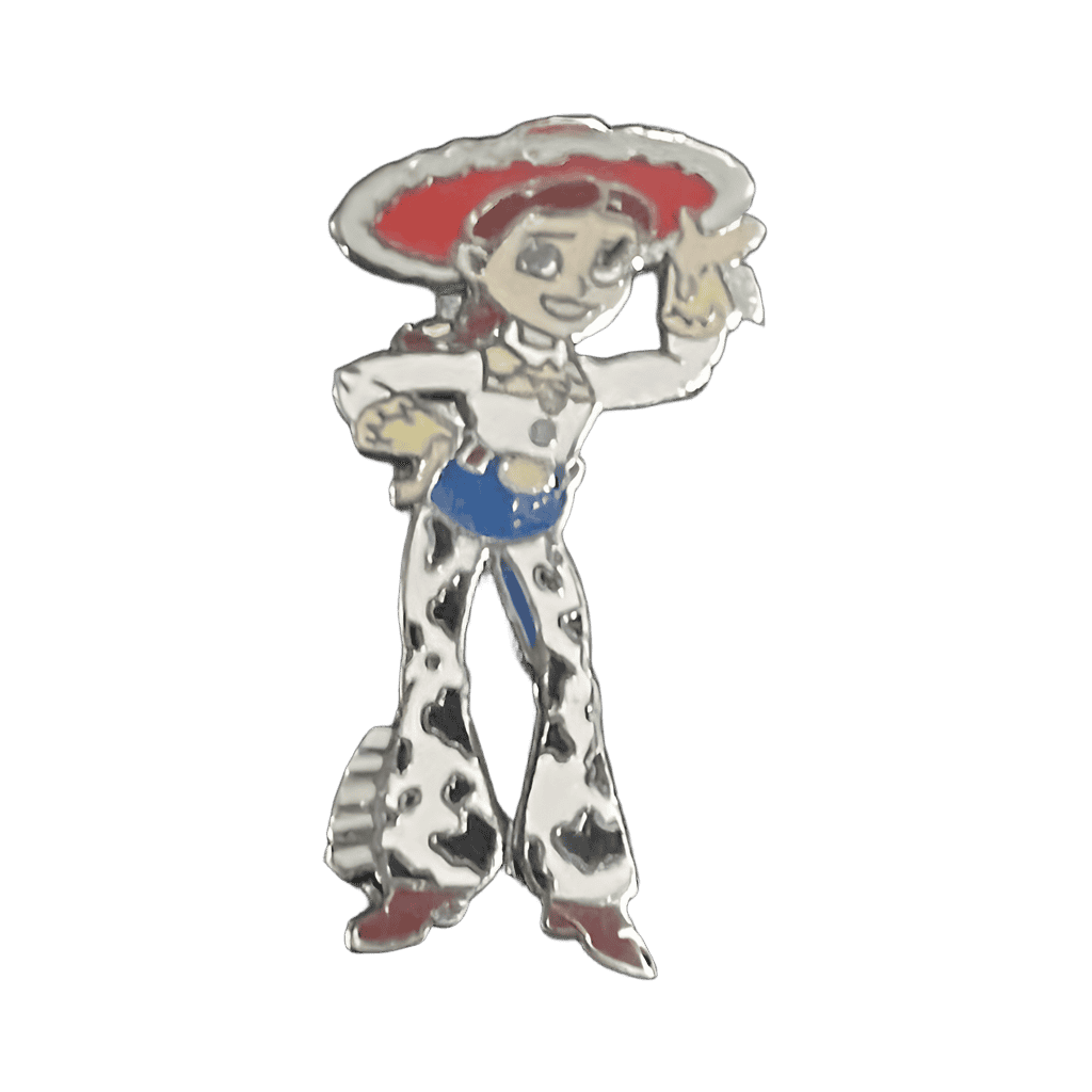 Jessie tipping hat Disney pin