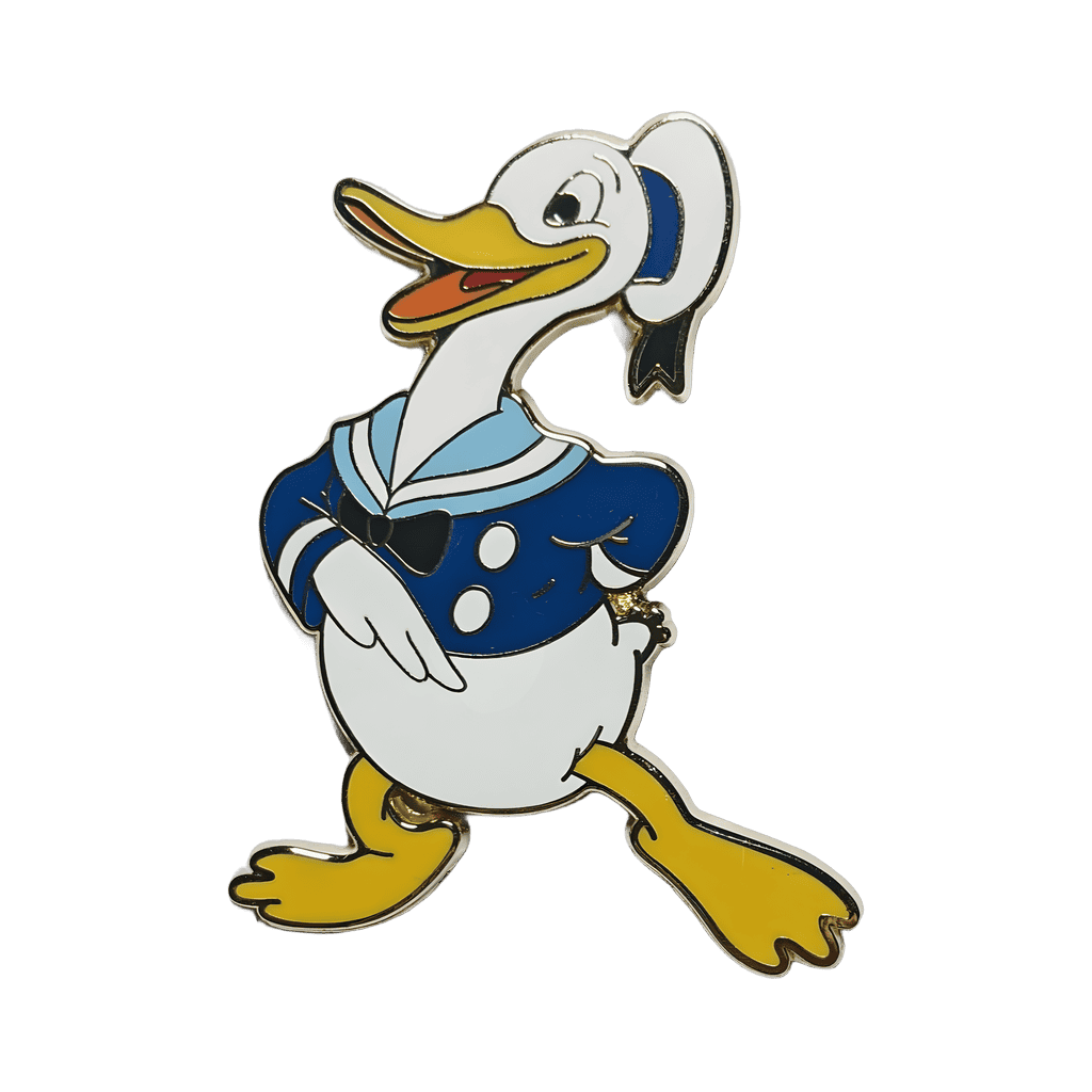 Standing Donald Disney pin