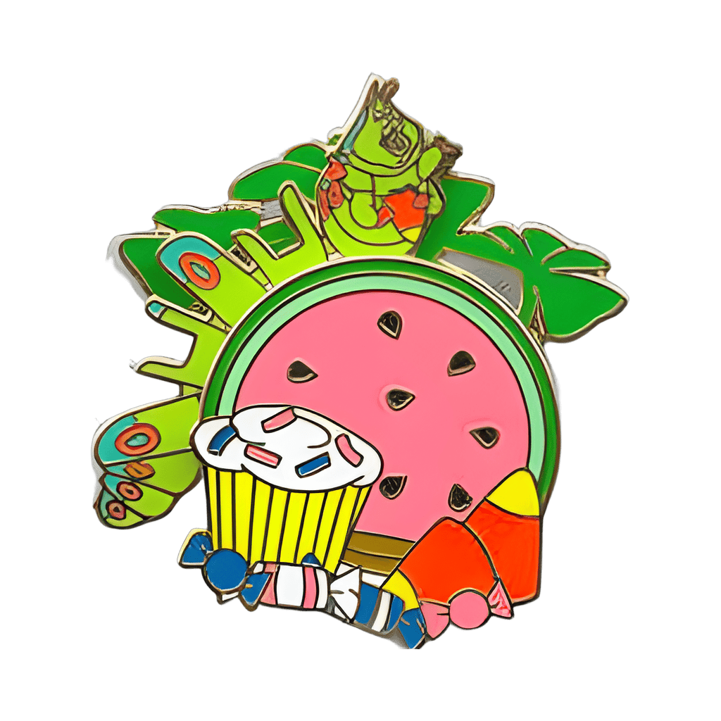 Heimlich's Chew Chew Train Spinner Disney pin