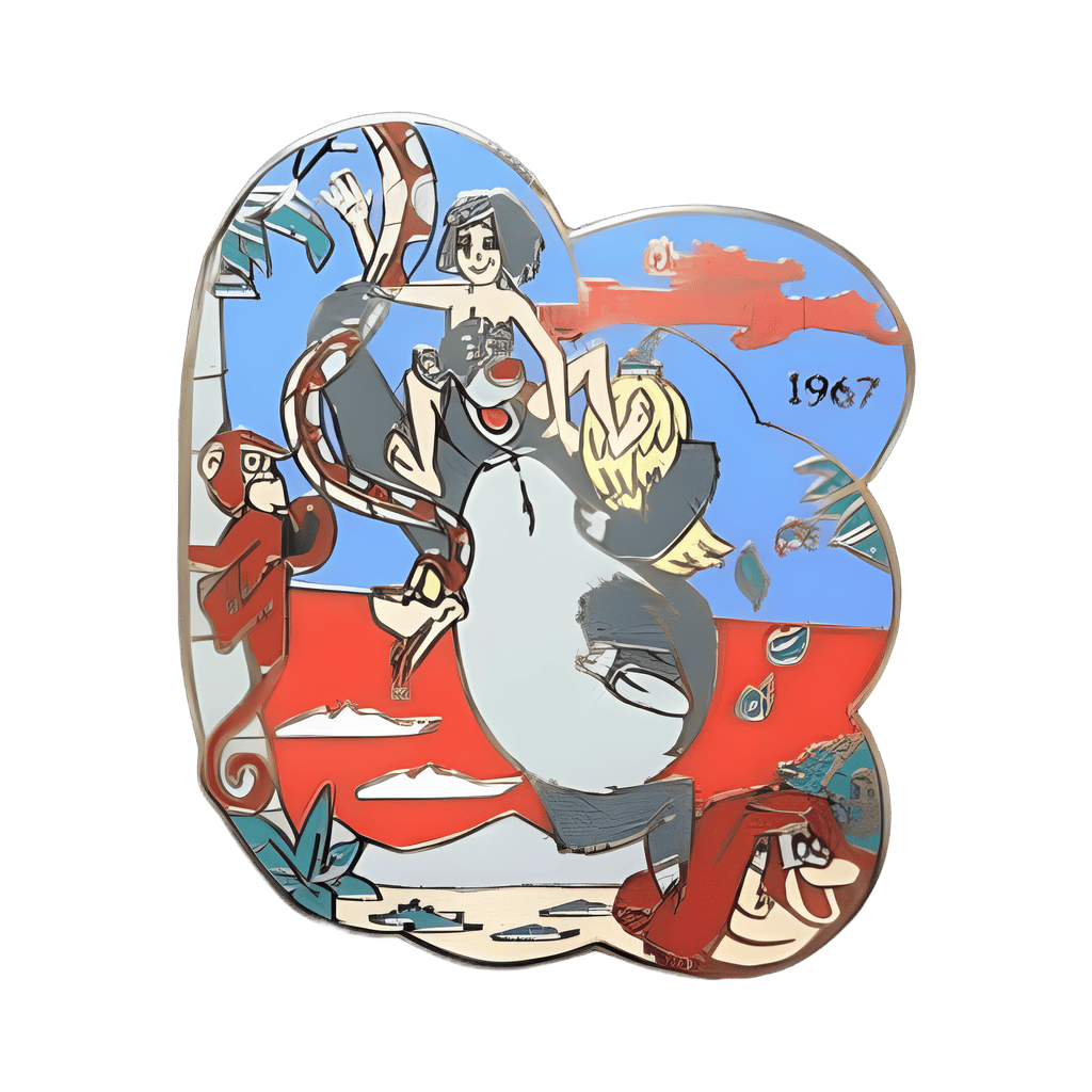 Jungle Book - 1967 Disney pin