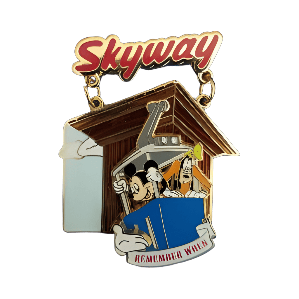 Skyway - Mickey and Goofy Disney pin