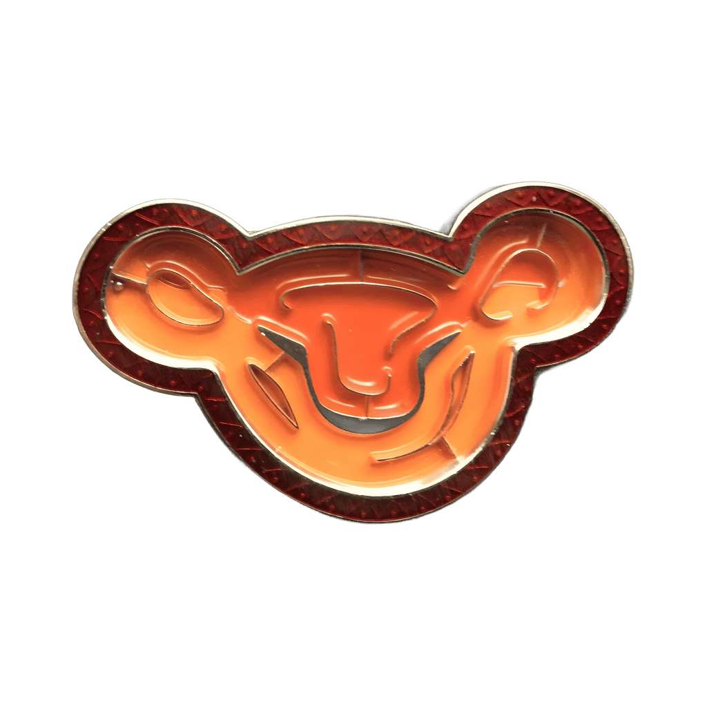 Simba Head Drawing Disney pin
