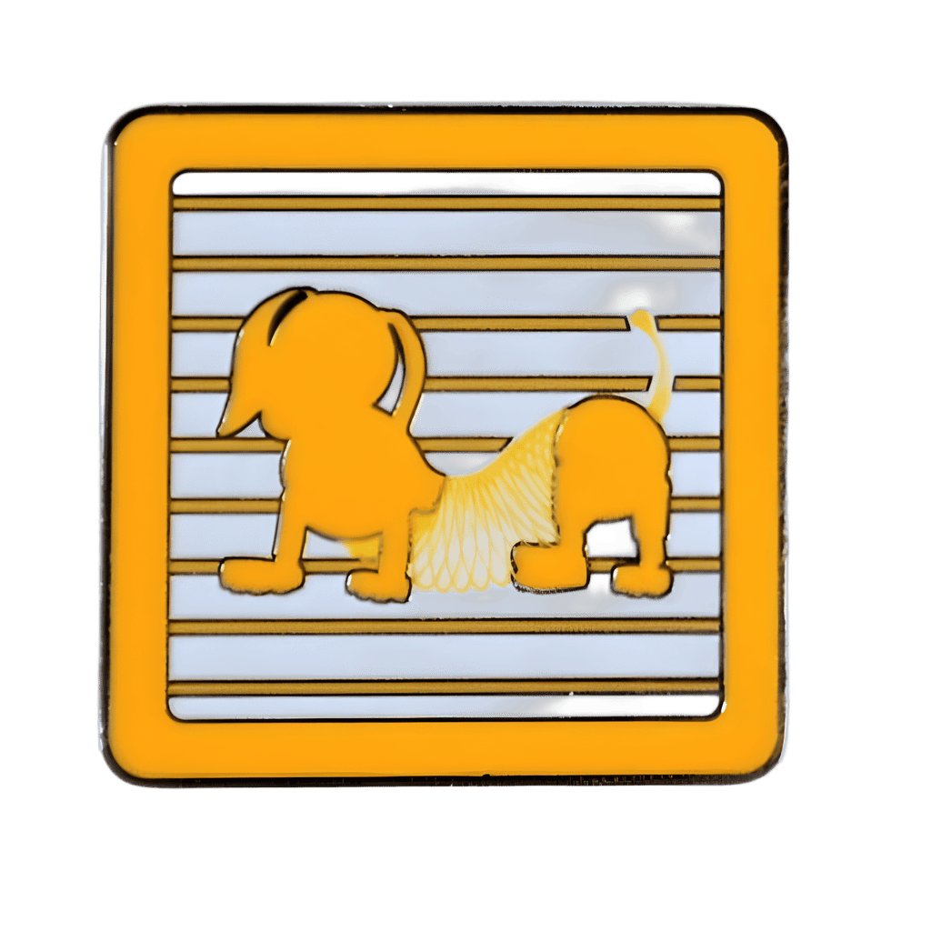 Slinky Dog Yellow Block Disney pin