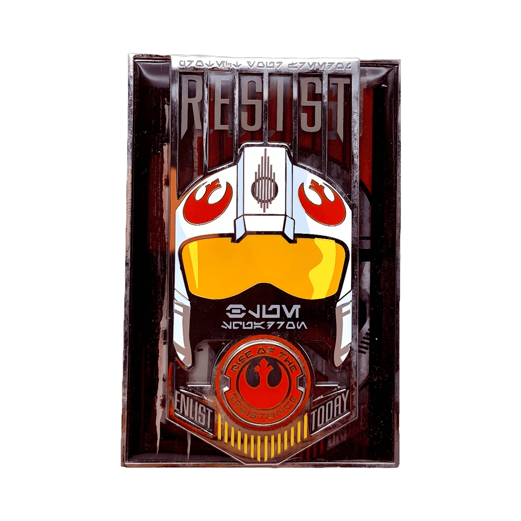 Resist Helmet Disney pin