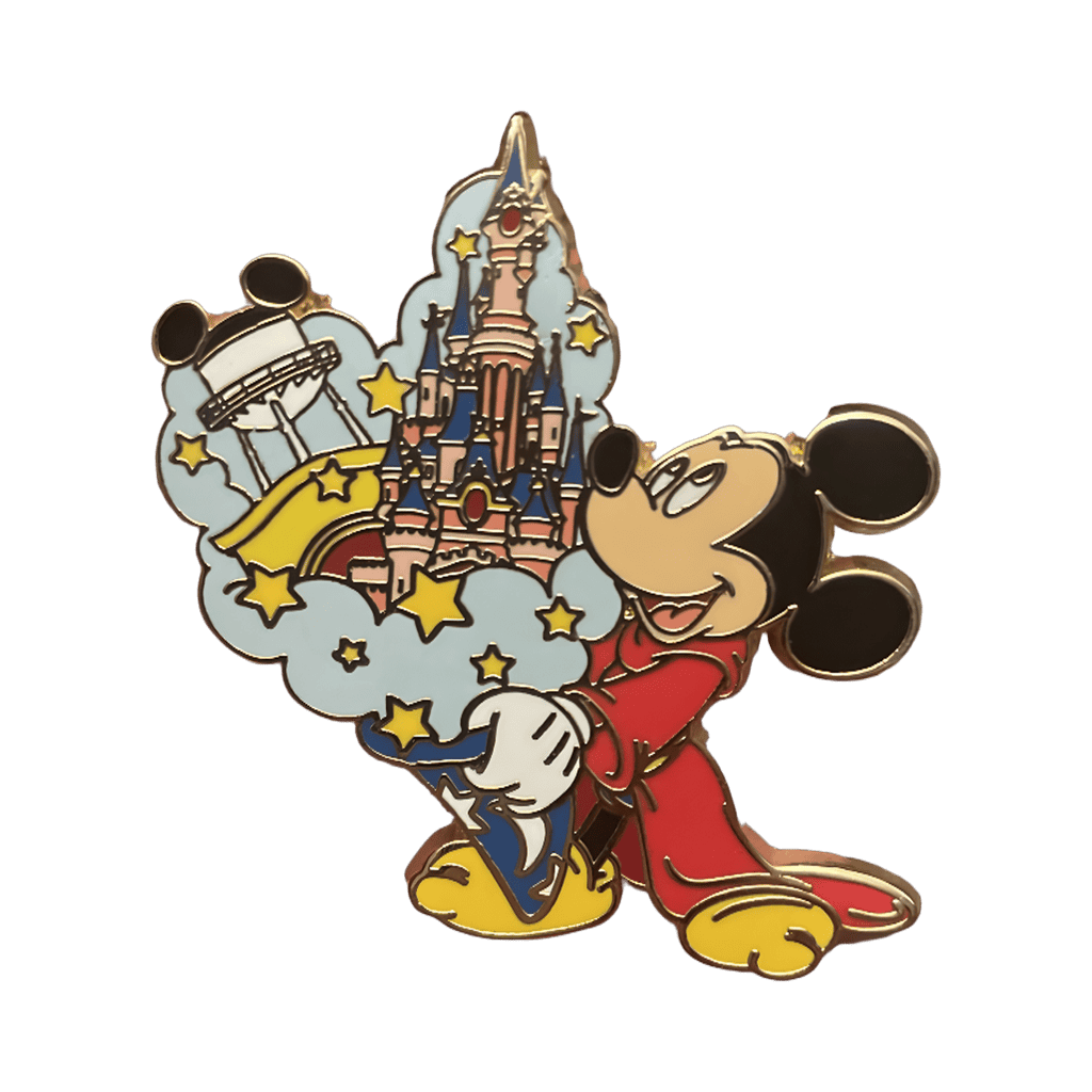 Sorcerer Mickey 2 Parks Disney pin