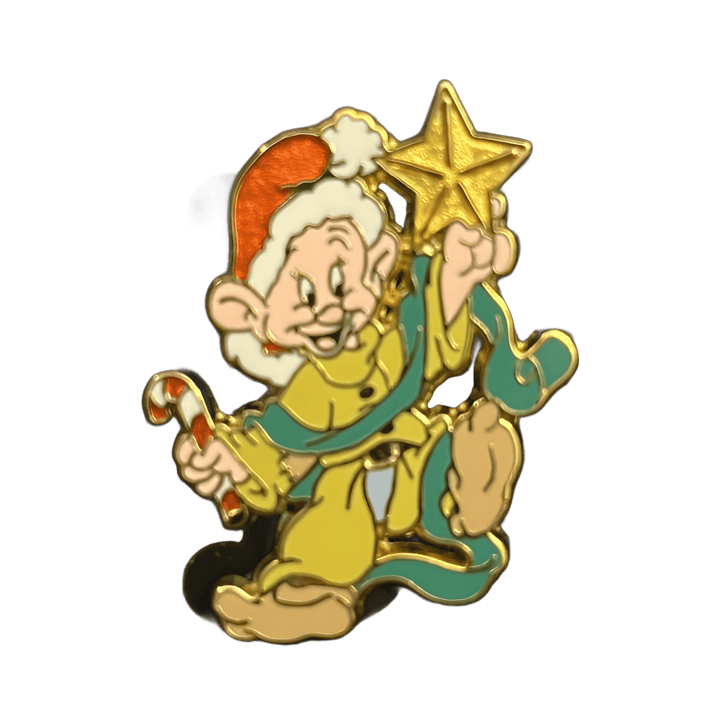 Dopey Tangled in Tree Trimmings Disney pin