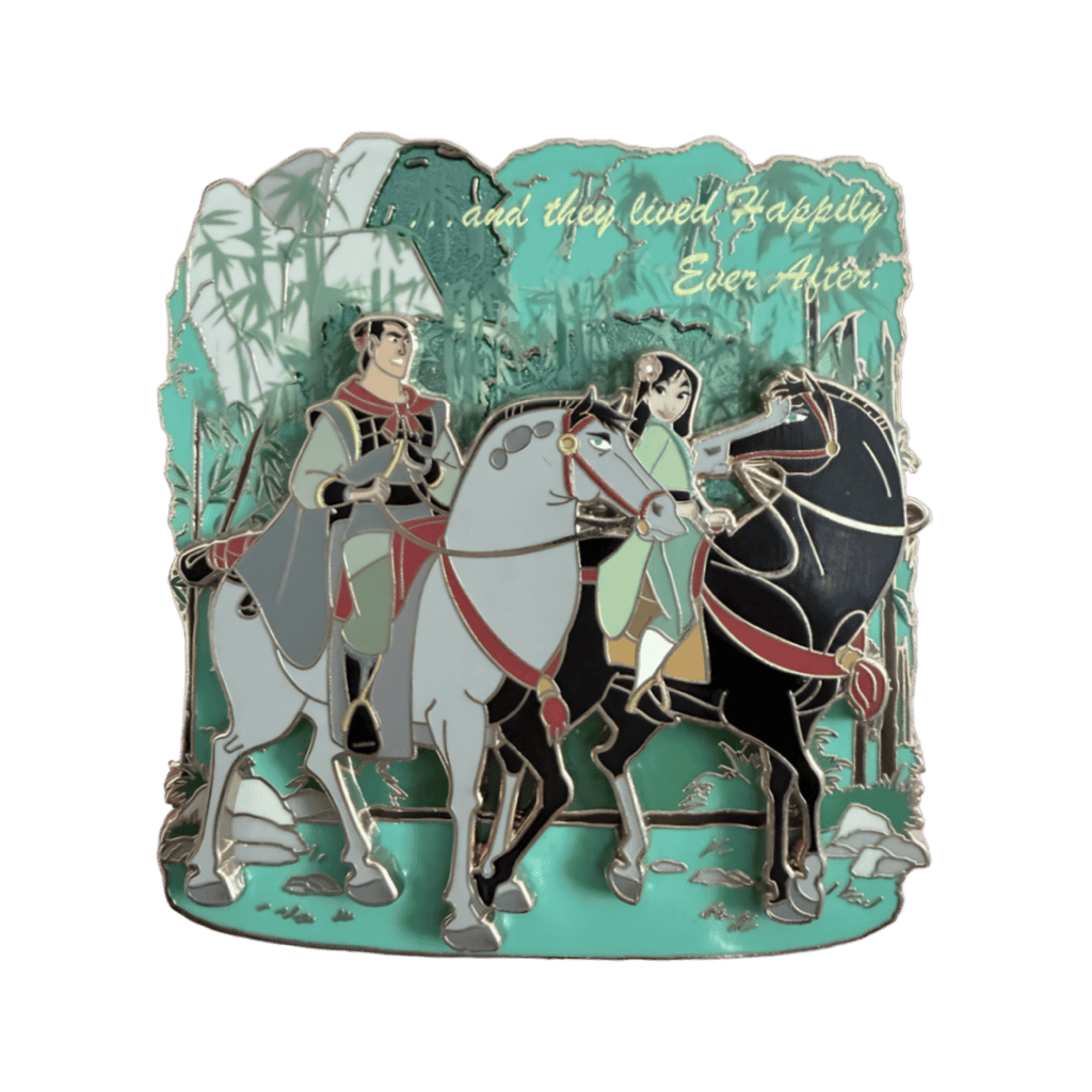 Mulan and Li Shang Disney pin