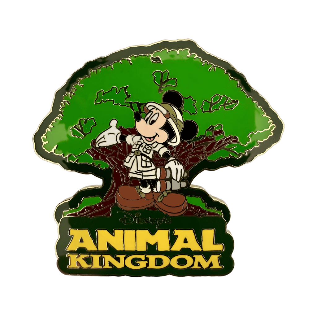 Safari Mickey with the Tree of Life - Animal Kingdom Disney pin
