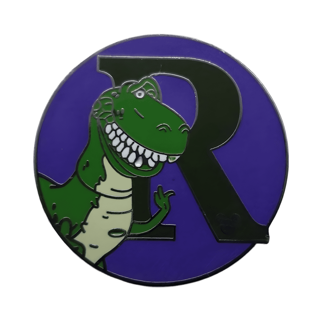 R for Rex Disney pin