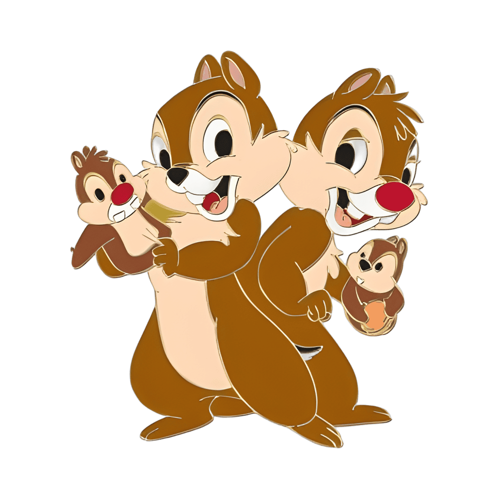Chip & Dale Disney pin