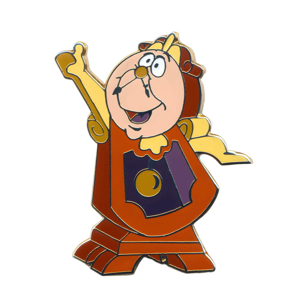Cogsworth Disney pin