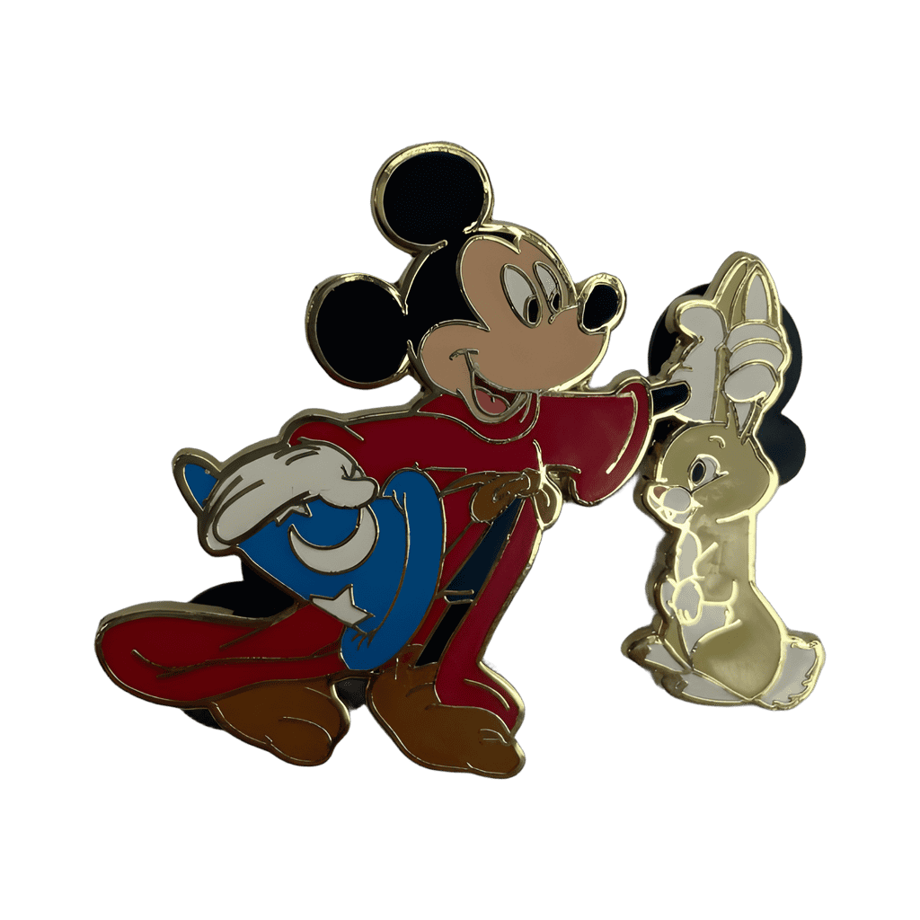 Sorcerer Mickey Pulling a Rabbit out of His Hat Disney pin