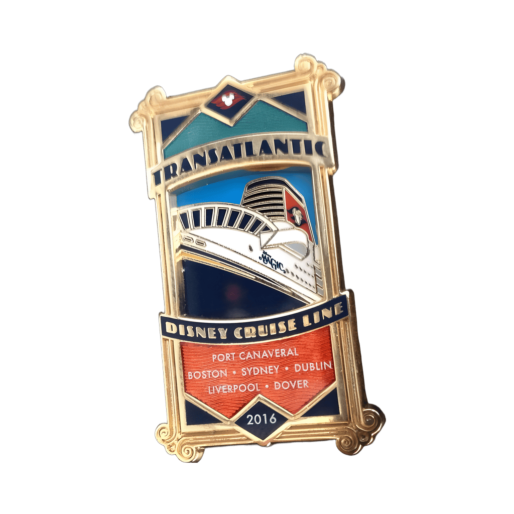 Eastern Transatlantic Cruise 2016 Disney pin