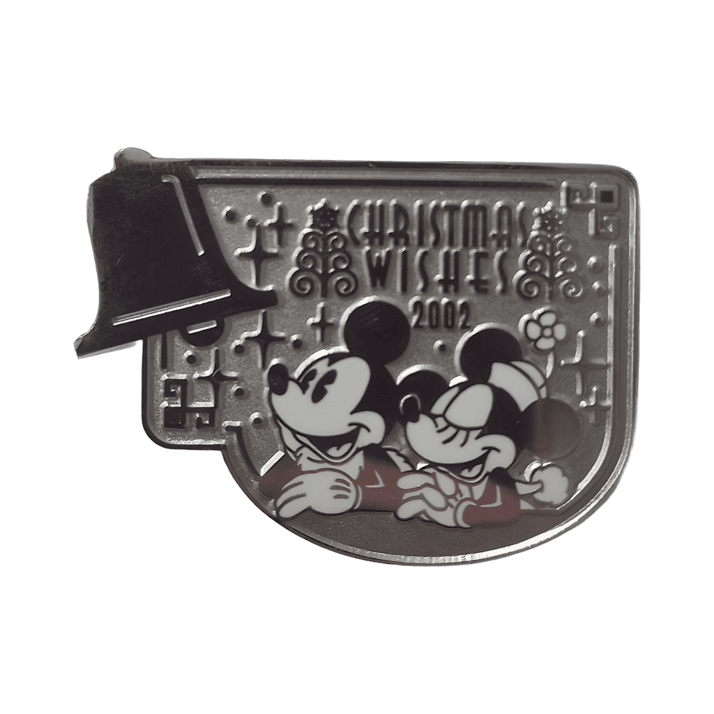Christmas Wishes Mickey & Minnie (Silver) Disney pin