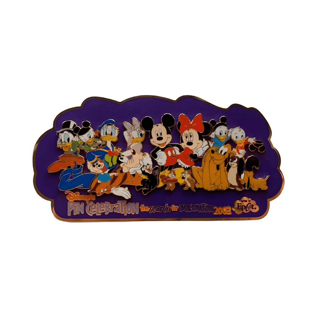 Family of Characters Framed Pin Disney pin