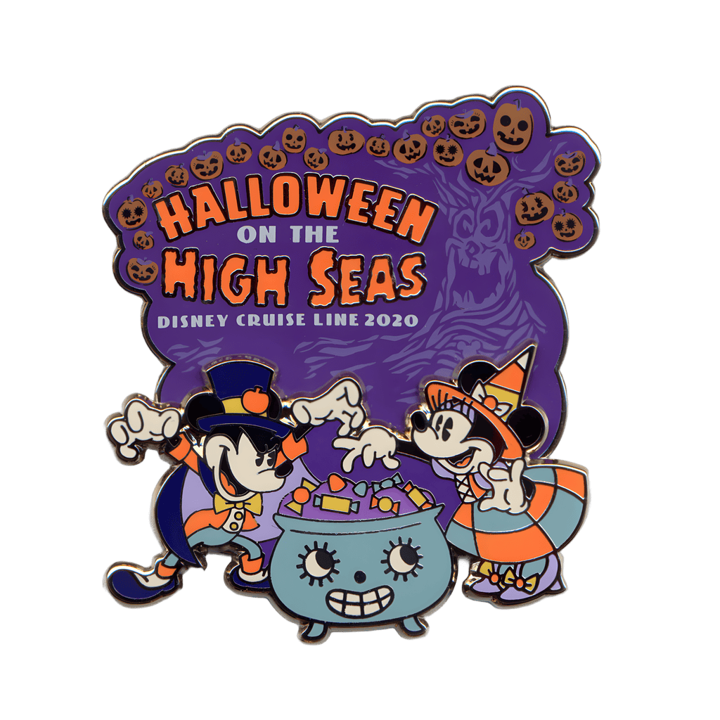 Mickey and Minnie - Halloween on the High Seas Disney pin