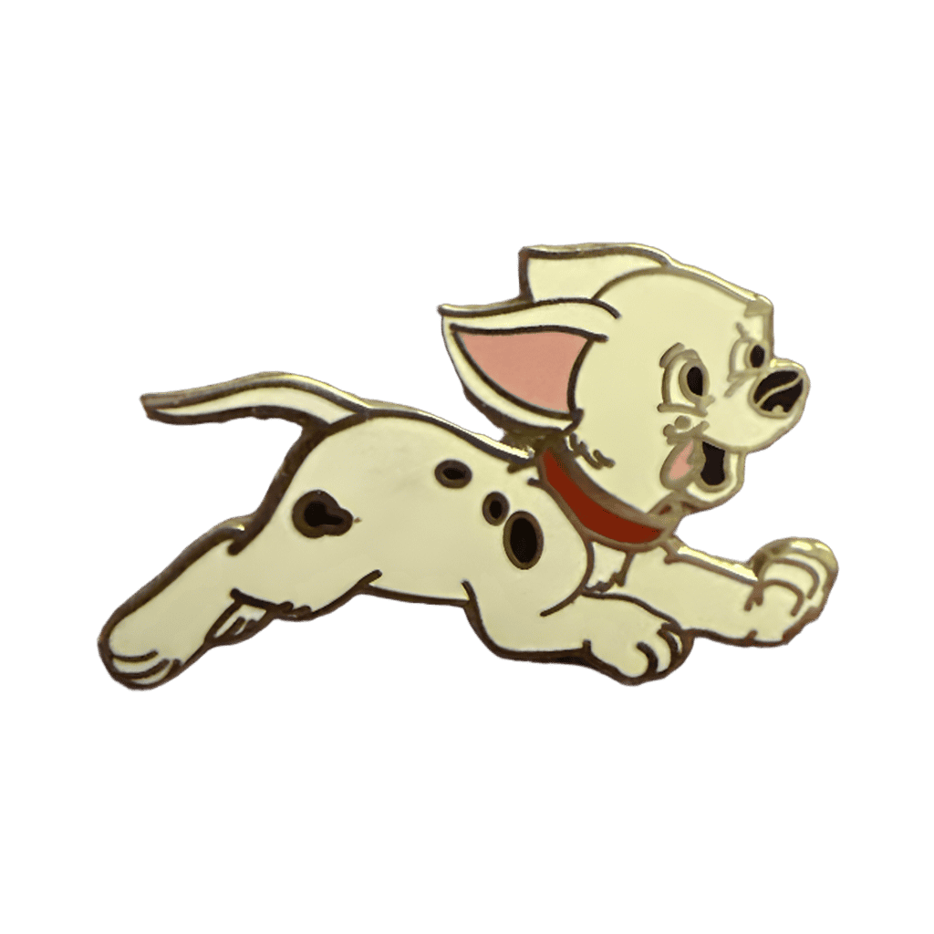 Tongue Out Puppy Disney pin
