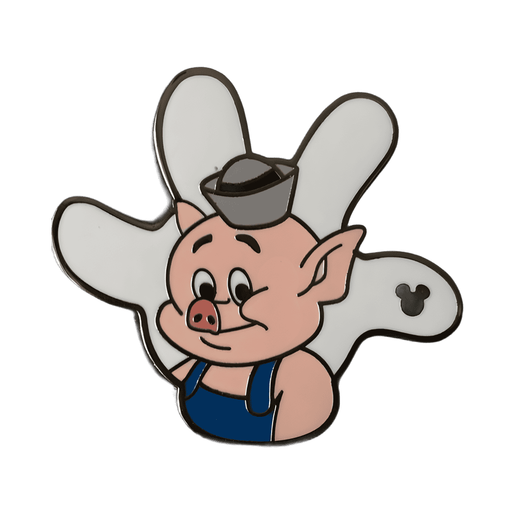 Practical Pig Disney pin