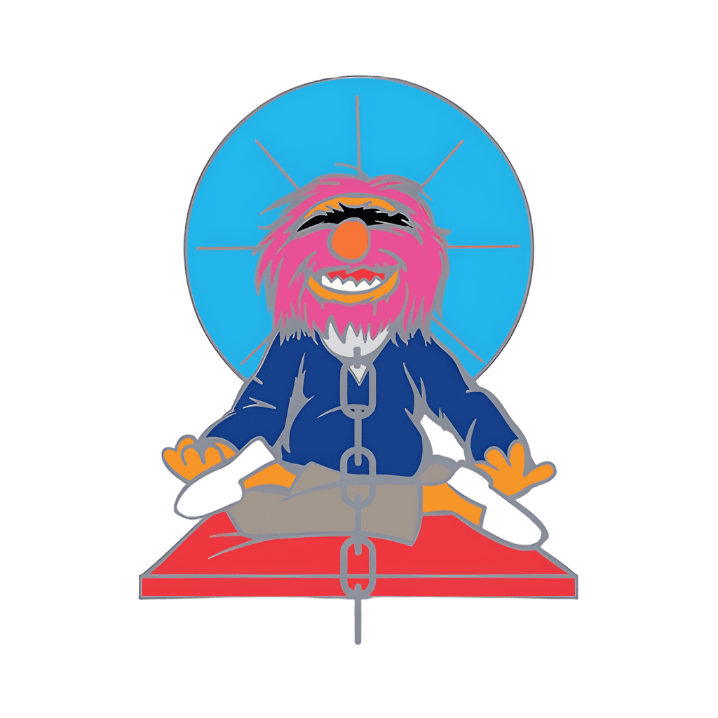 Animal in Yoga Pose Disney pin