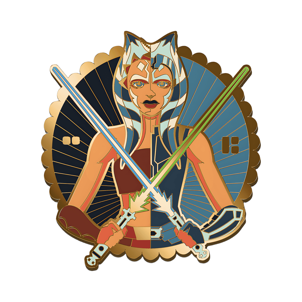 The Clone Wars 15th Anniversary- Ahsoka Disney pin