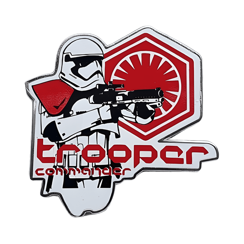 Trooper commander Disney pin