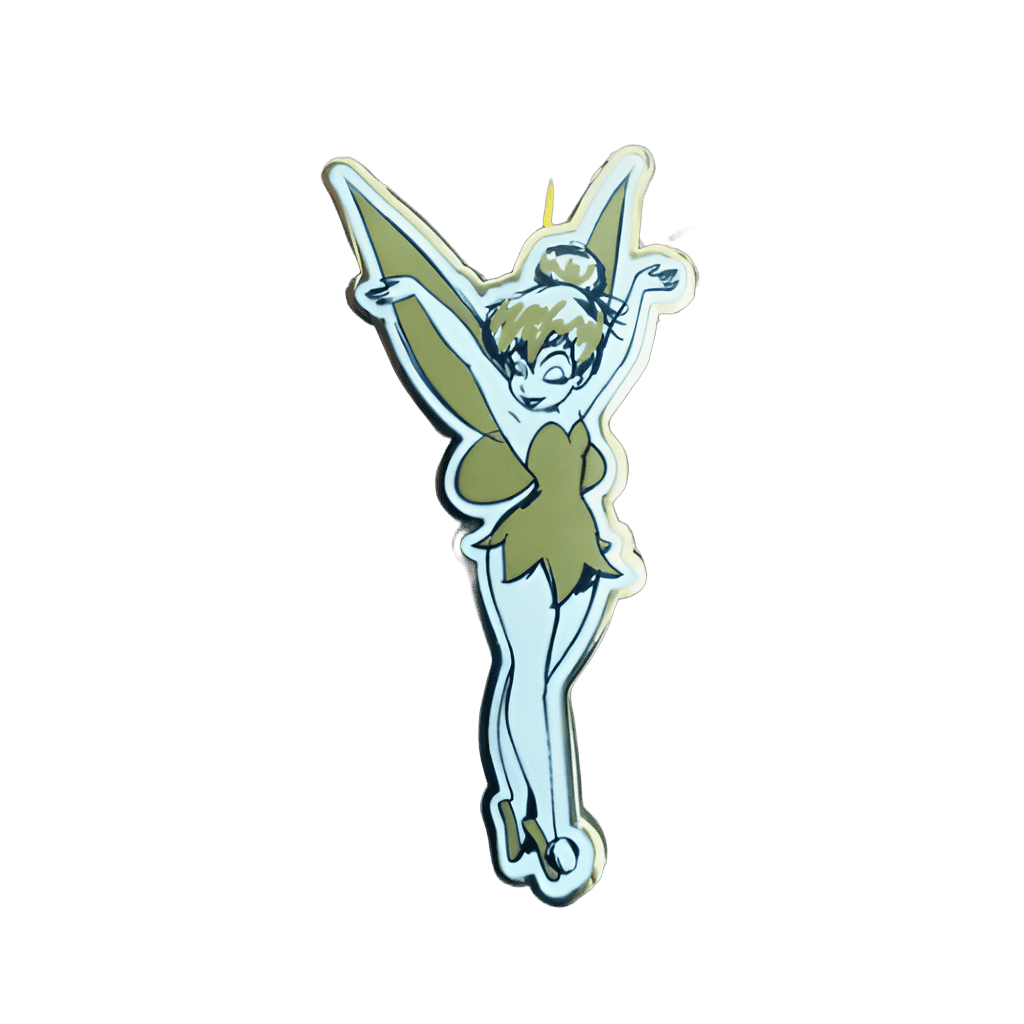 Tinker Bell in Paris in Gold Disney pin