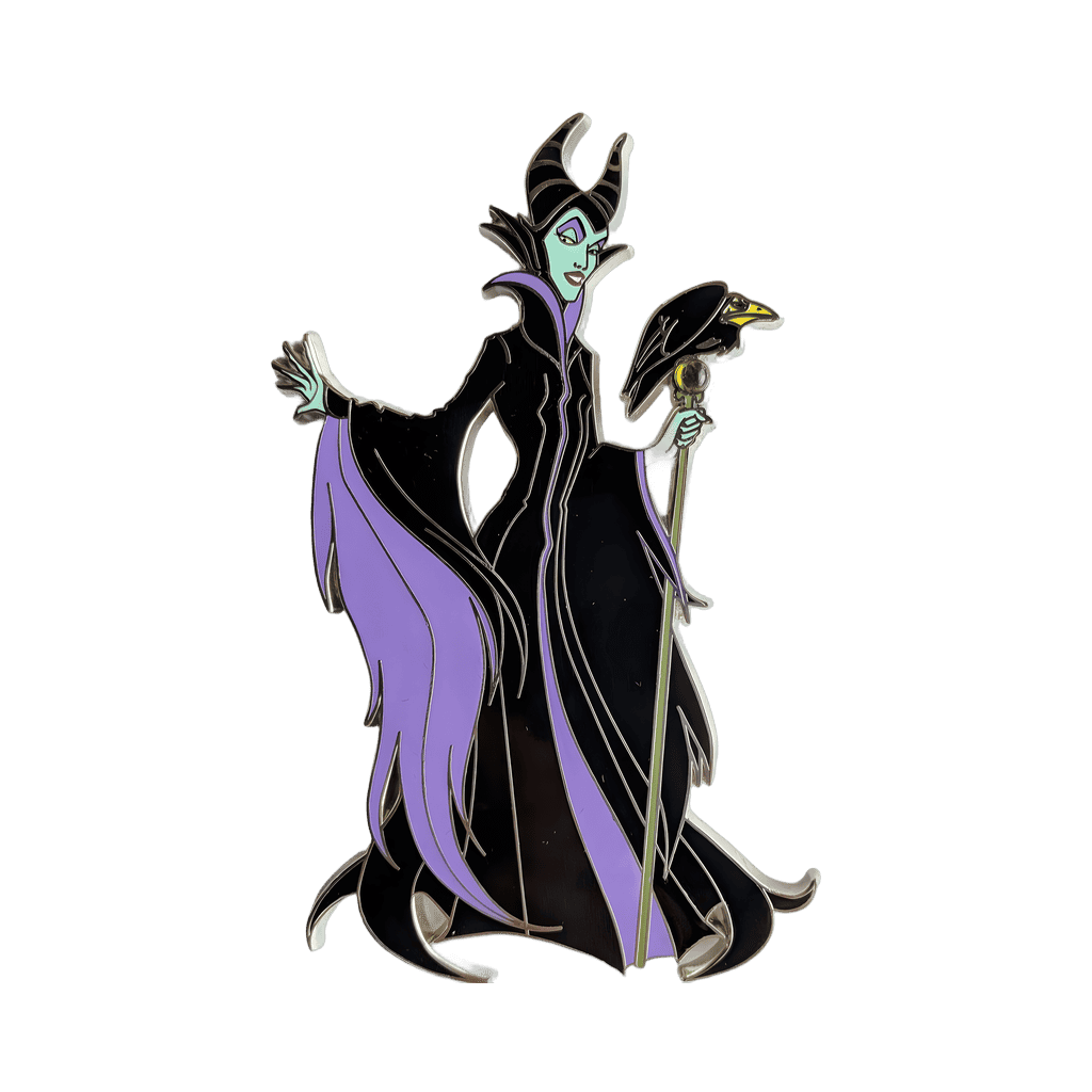 Maleficent's Domain, Platinum Version Disney pin