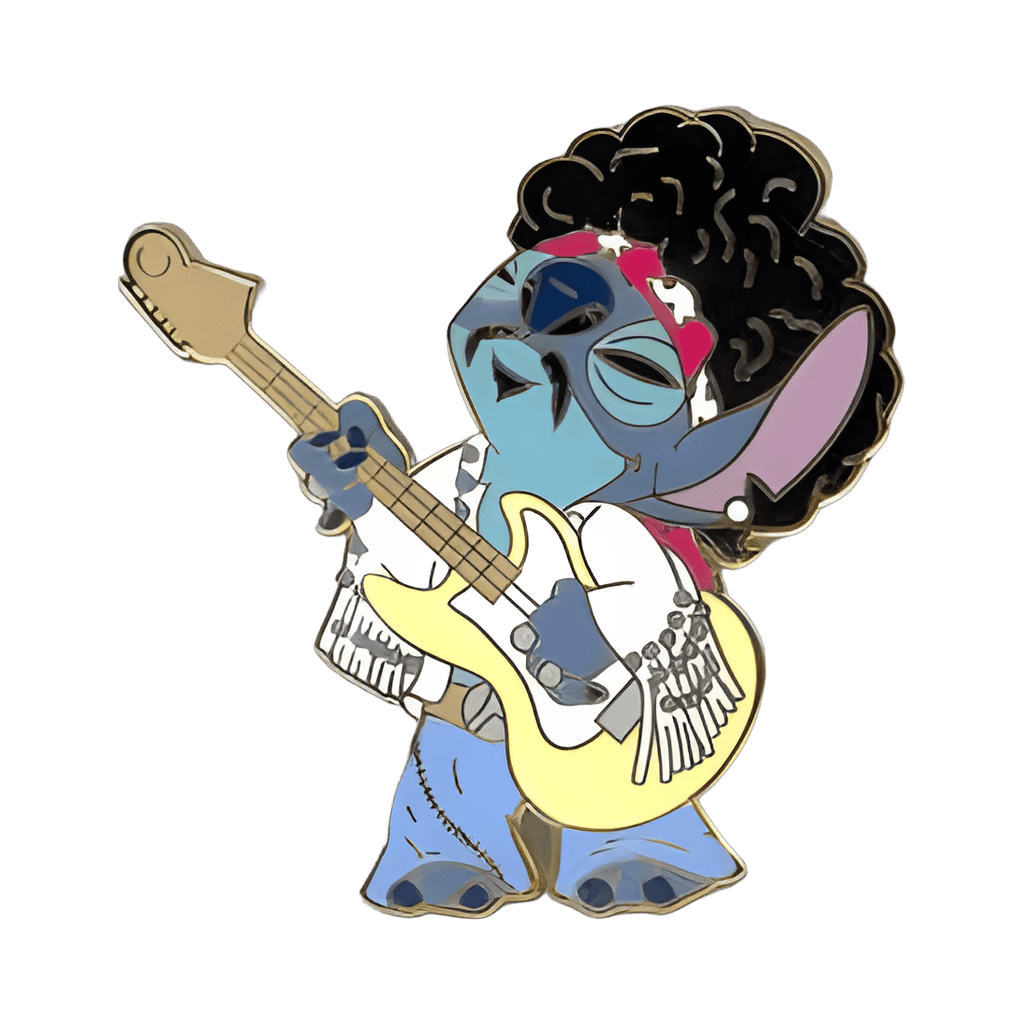 Stitch Rock & Roll Series Pin Disney pin