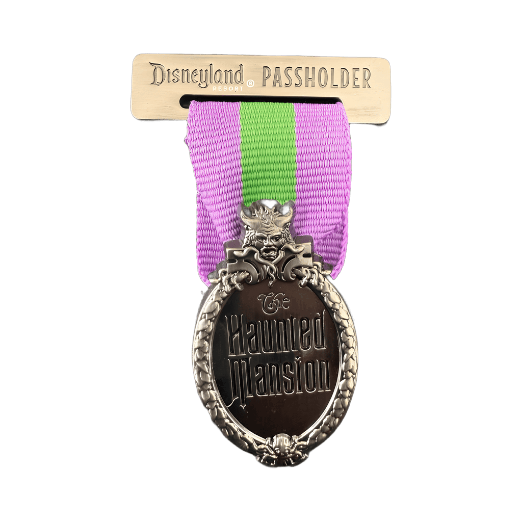 DLR Annual Passholder 2017 Attraction Medals - Haunted Mansion - DLR Disney pin