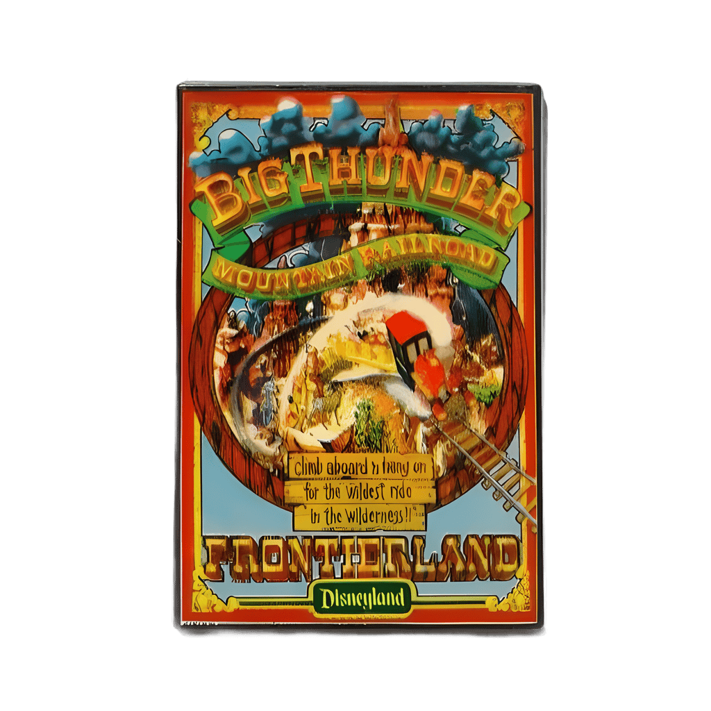 Big Thunder Mountain Railroad Disney pin