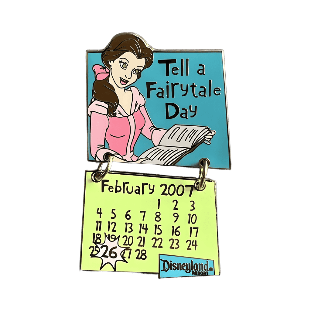 February (Tell a Fairy Tale Day) Disney pin