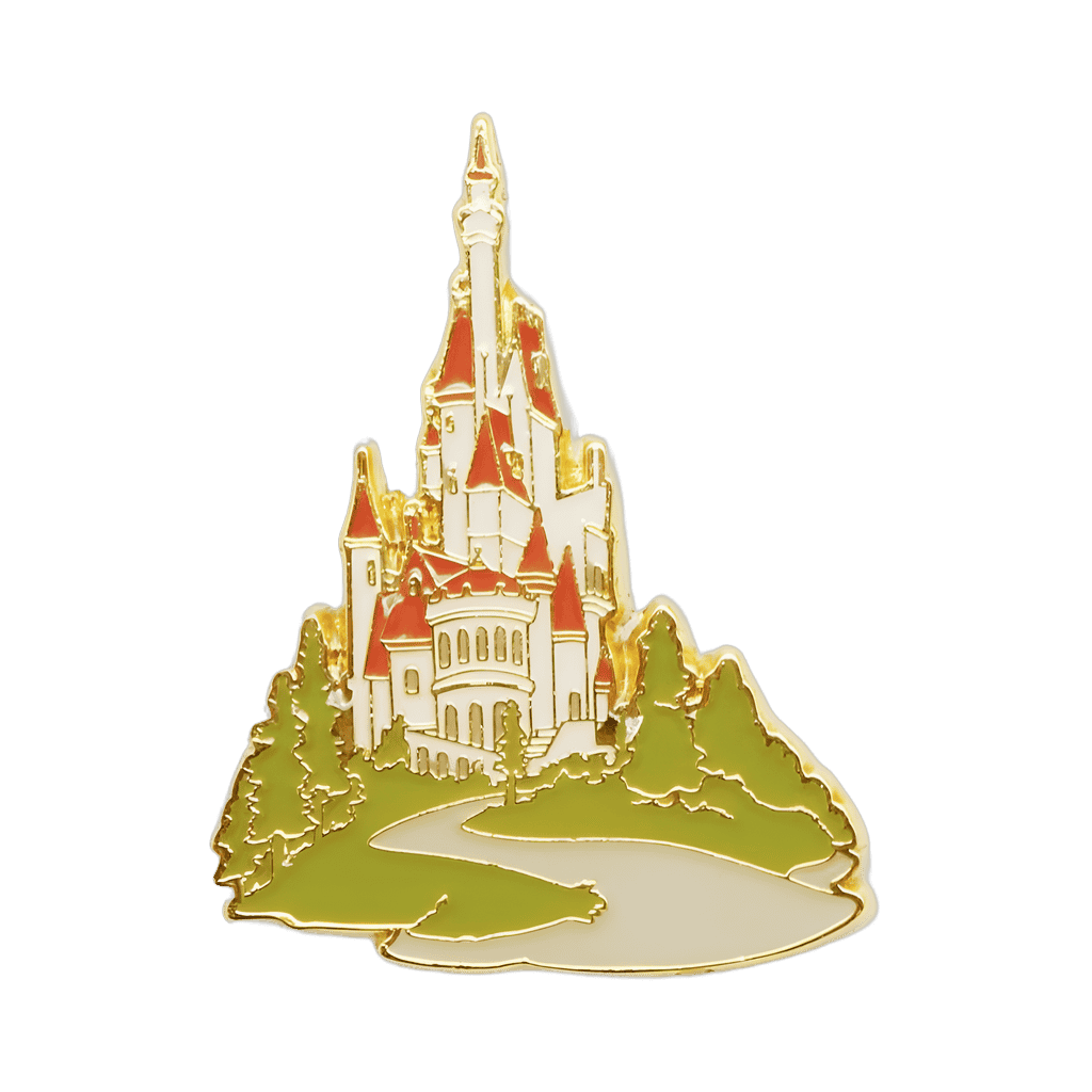 Beauty and the Beast Castle Disney pin