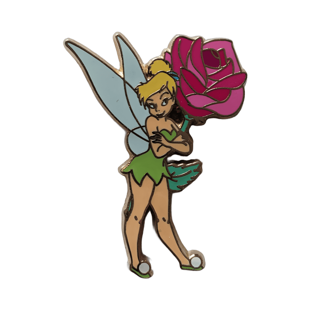 Tinker Bell with Rose Disney pin