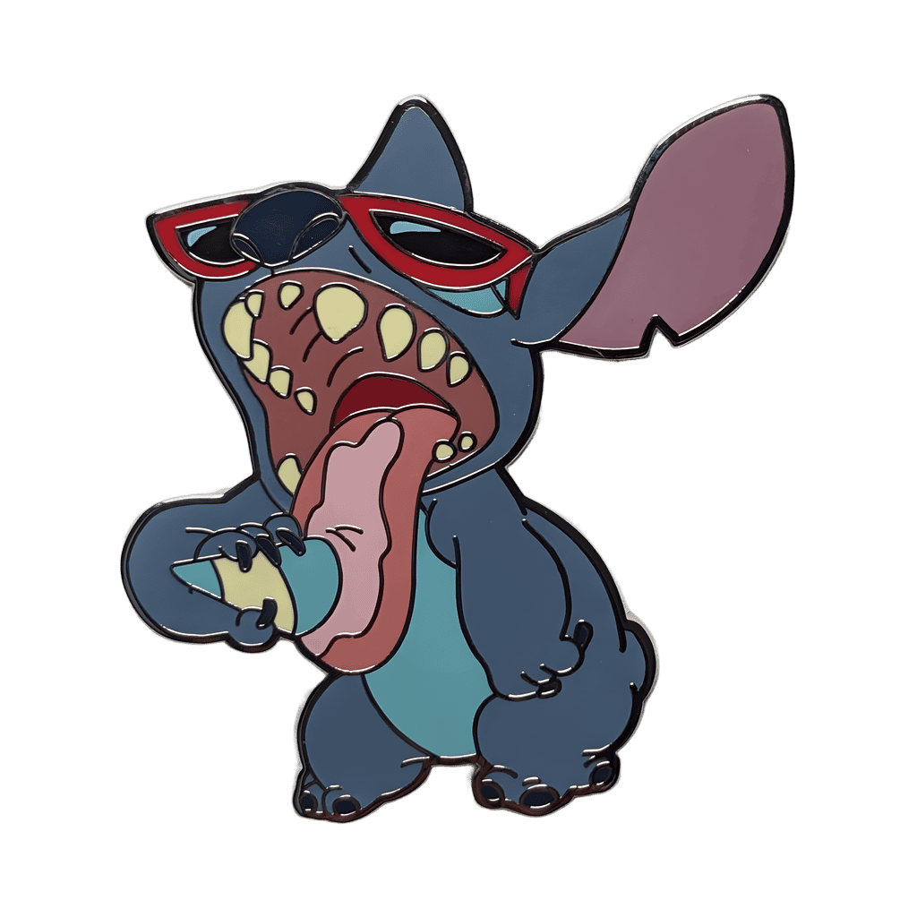 Stitch with Ice Cream Cone/Glace Disney pin