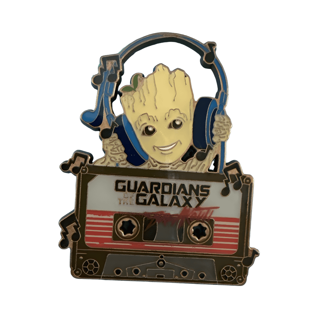 Groot Cassette Disney pin