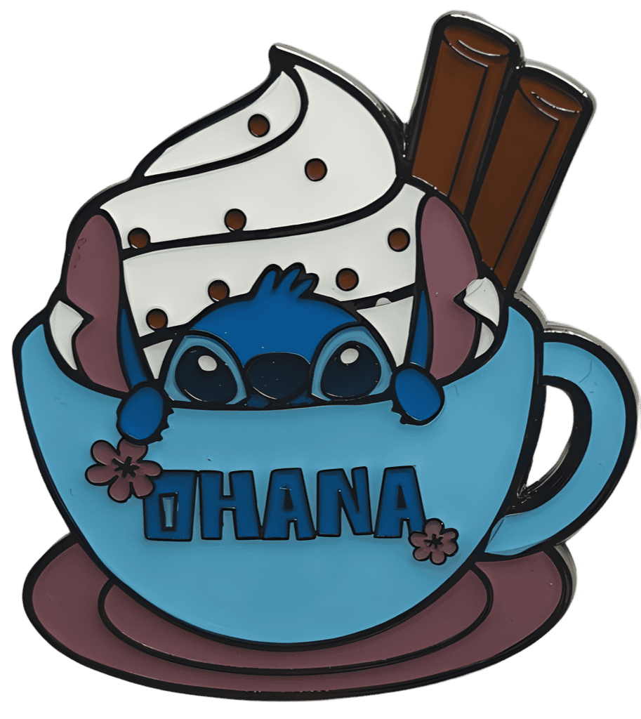 Ohana Hot Cocoa Disney pin