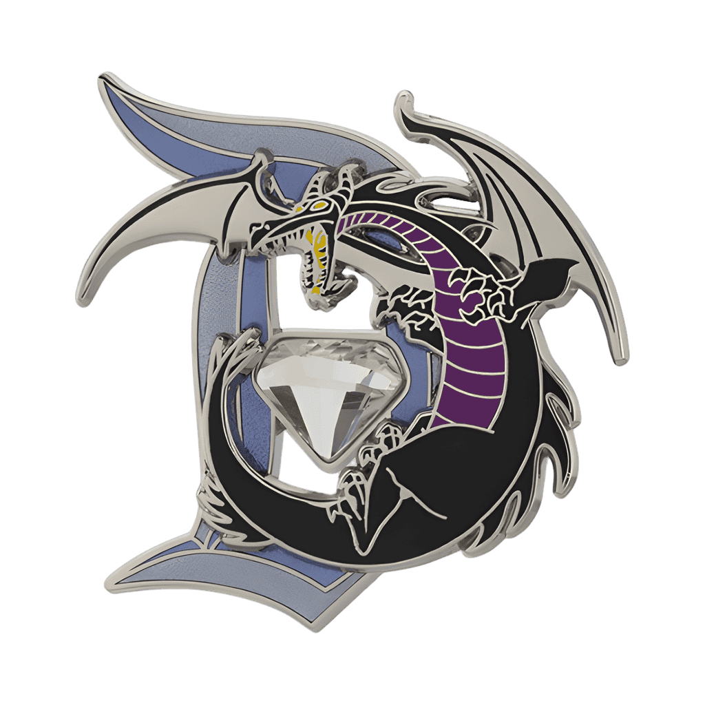 Dragon Maleficent Disney pin