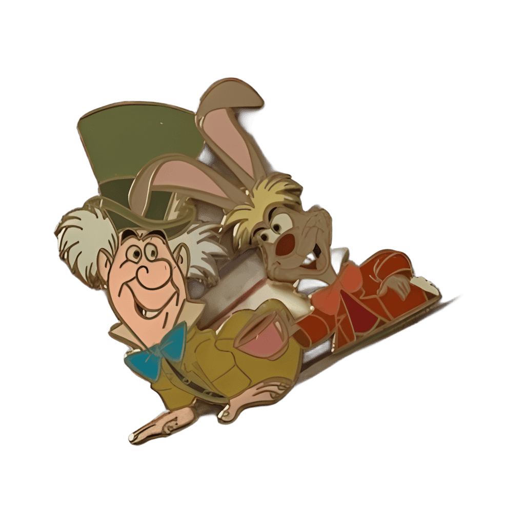 Mad Hatter and March Hare Disney pin