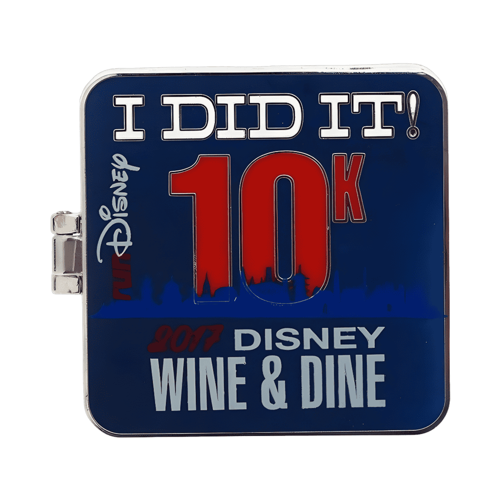 runDisney Wine & Dine Half Marathon Weekend 2017 - 10K Disney pin