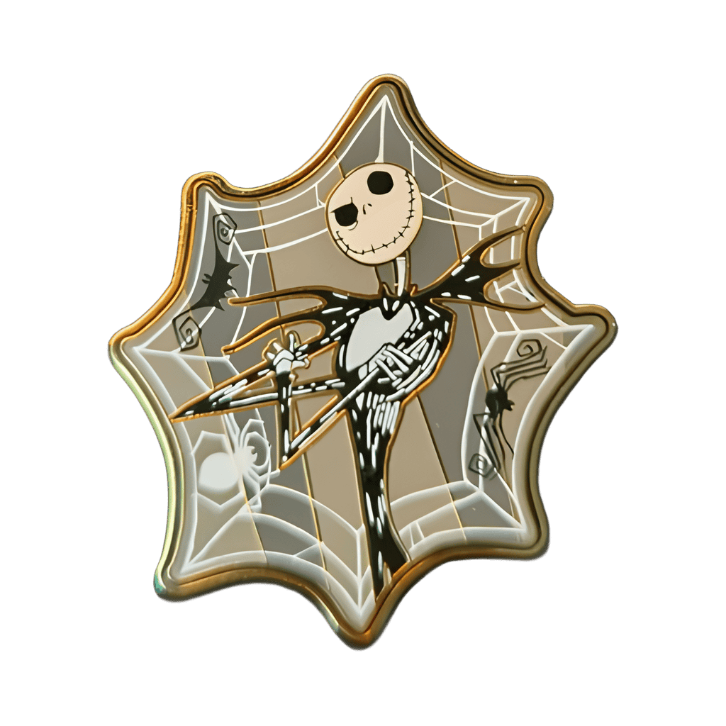 Jack Spider Web Disney pin