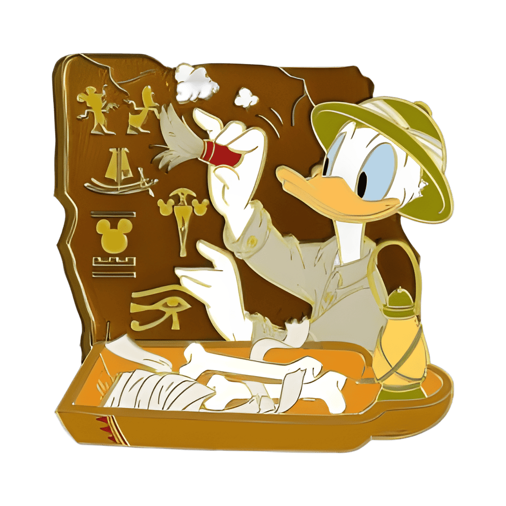 Archaeologist Donald Duck Disney pin