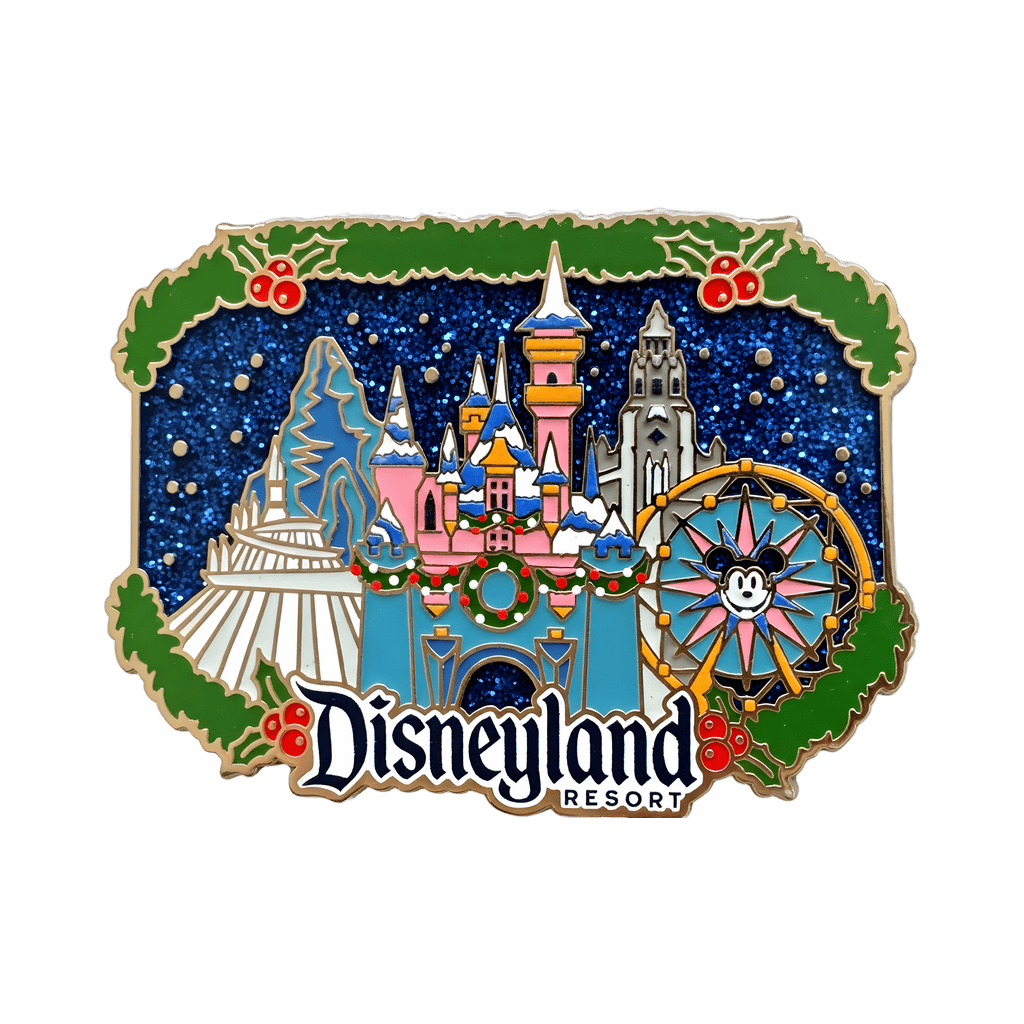 Merry Christmas Disneyland Resort Disney pin