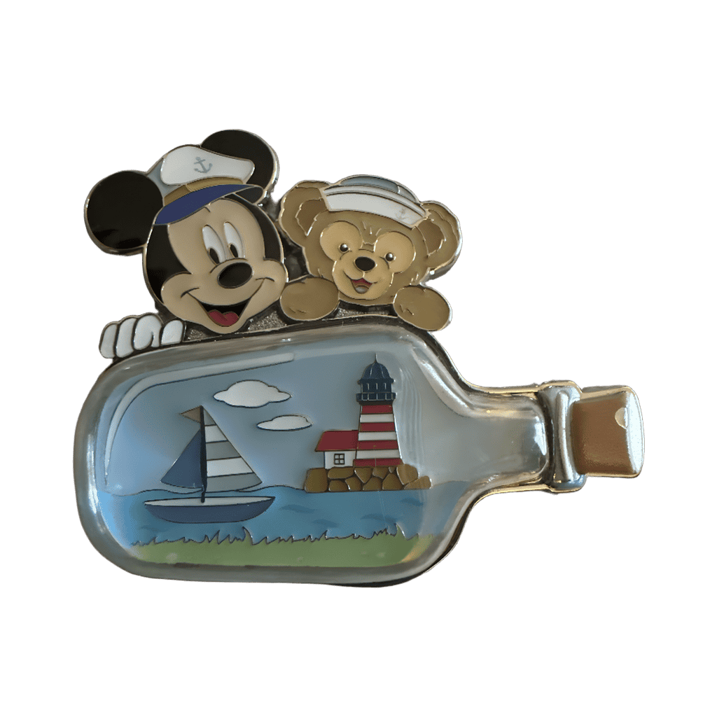 Mickey & Duffy Disney pin
