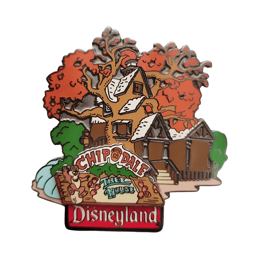 Toontown - Chip and Dale's Tree House Disney pin